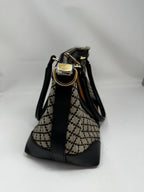 Gucci | Bags | Gucci Diamante 2way Beigeblackbrown Ladies Canvas Leather Tote Bag BJ1-11