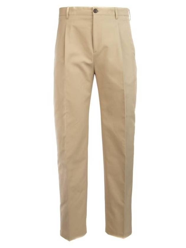 Homme Classic Cotton Slacks Beige Dior