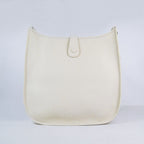 Hermes Evelyne I handbag H6309 beige silver