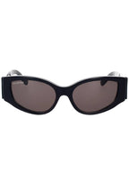 Balenciaga Eyewear Logo Print Square Frame Sunglasses BB0258S