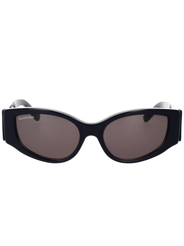 Balenciaga Eyewear Logo Print Square Frame Sunglasses BB0258S