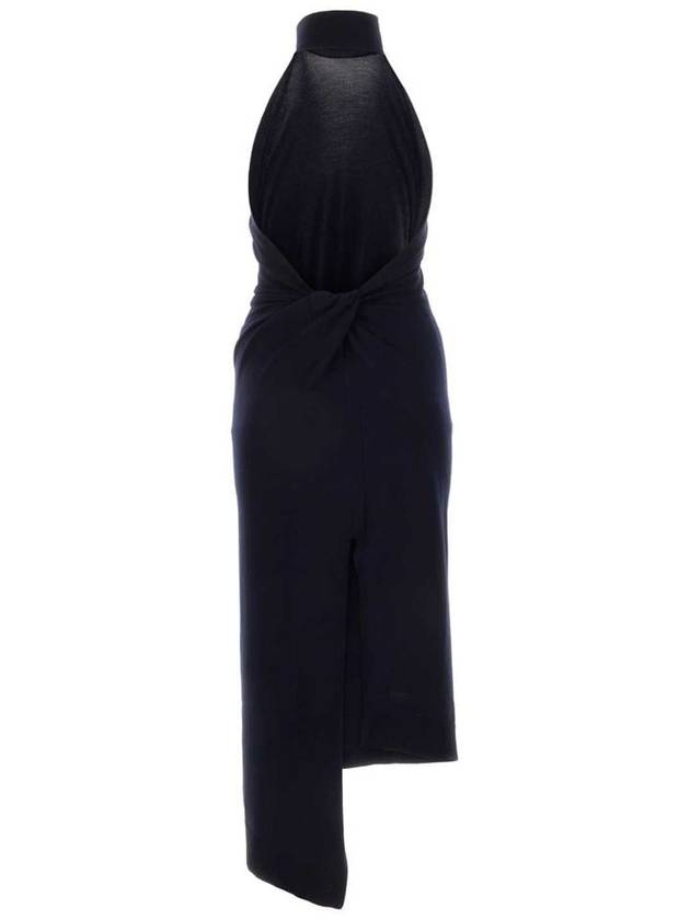 Fendi midi dress FZDB93AOEZ F1M2F BLUE