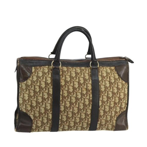 Dior Trotter  Canvas Travel Bag (Pre-Owned)
