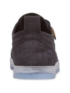 Fendi Women's FF Logo Canvas Low Top Sneakers Black