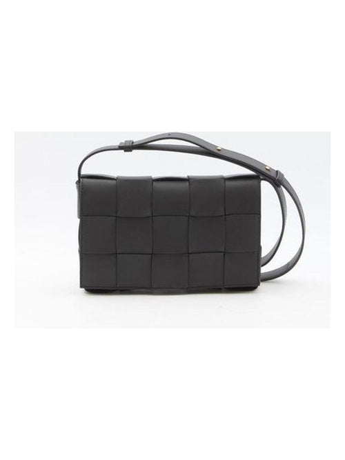 Bottega Veneta Women's Cassette Bag in Black | 578004VMAY