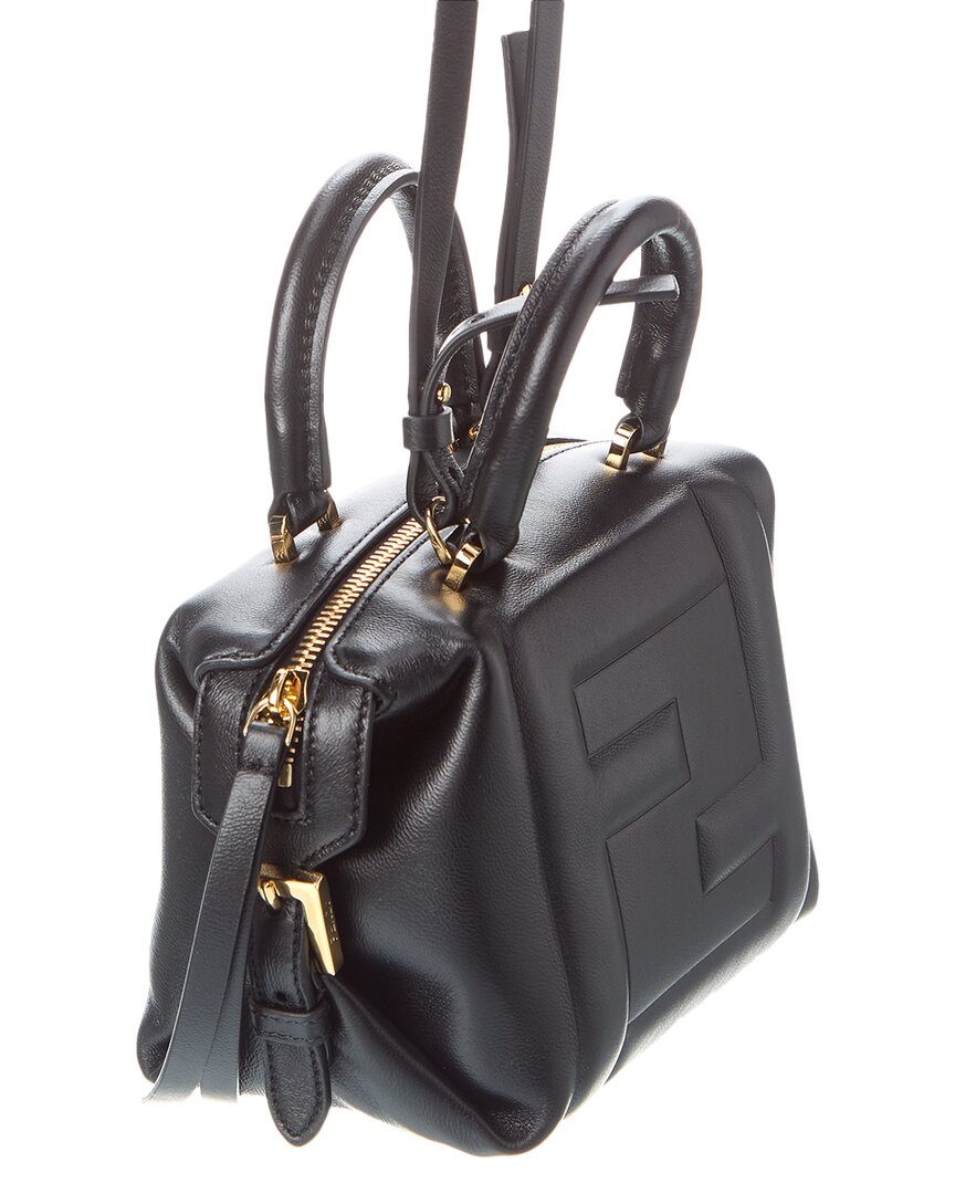 FENDI Cube Leather Shoulder Bag