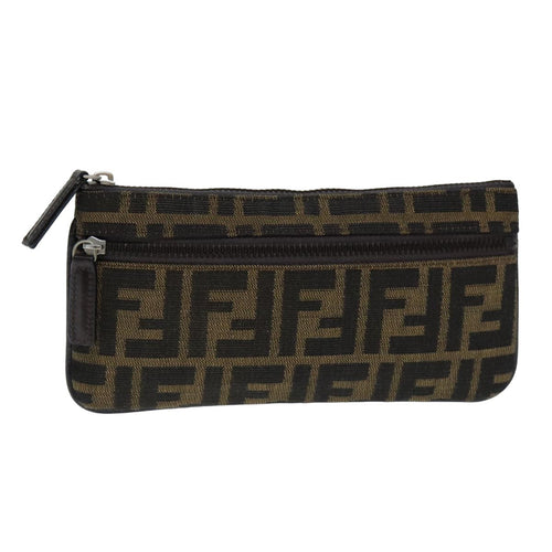 Fendi Zucca  Canvas Clutch Bag ()