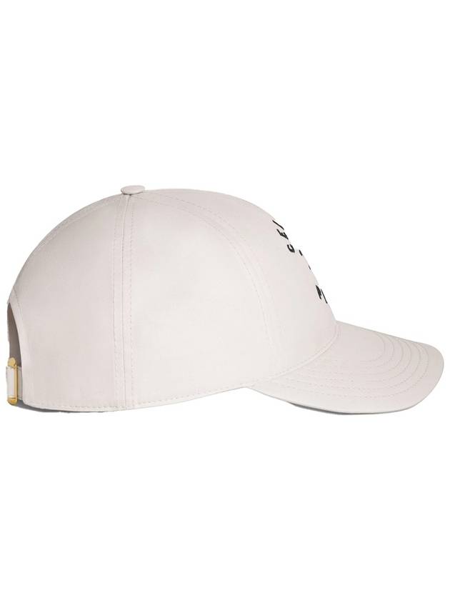 CELINE Paris Triomphe Embroidered Ball Cap Craie