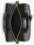 Groove 25 Bag Black Macrocannage Calfskin M1365UBOL M900 Dior