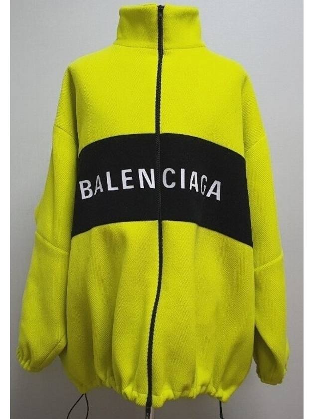 Balenciaga Chest logo zip up jacket 38