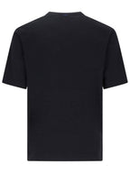 Burberry Equestrian Knight Patch Cotton Short Sleeve T-Shirt Black
