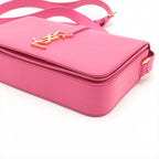 Saint Laurent  Universal City Leather Shoulder Bag Pink 357403