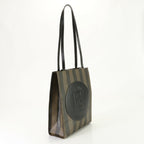 Fendi  Leather Coated Canvas Tote Bag ()
