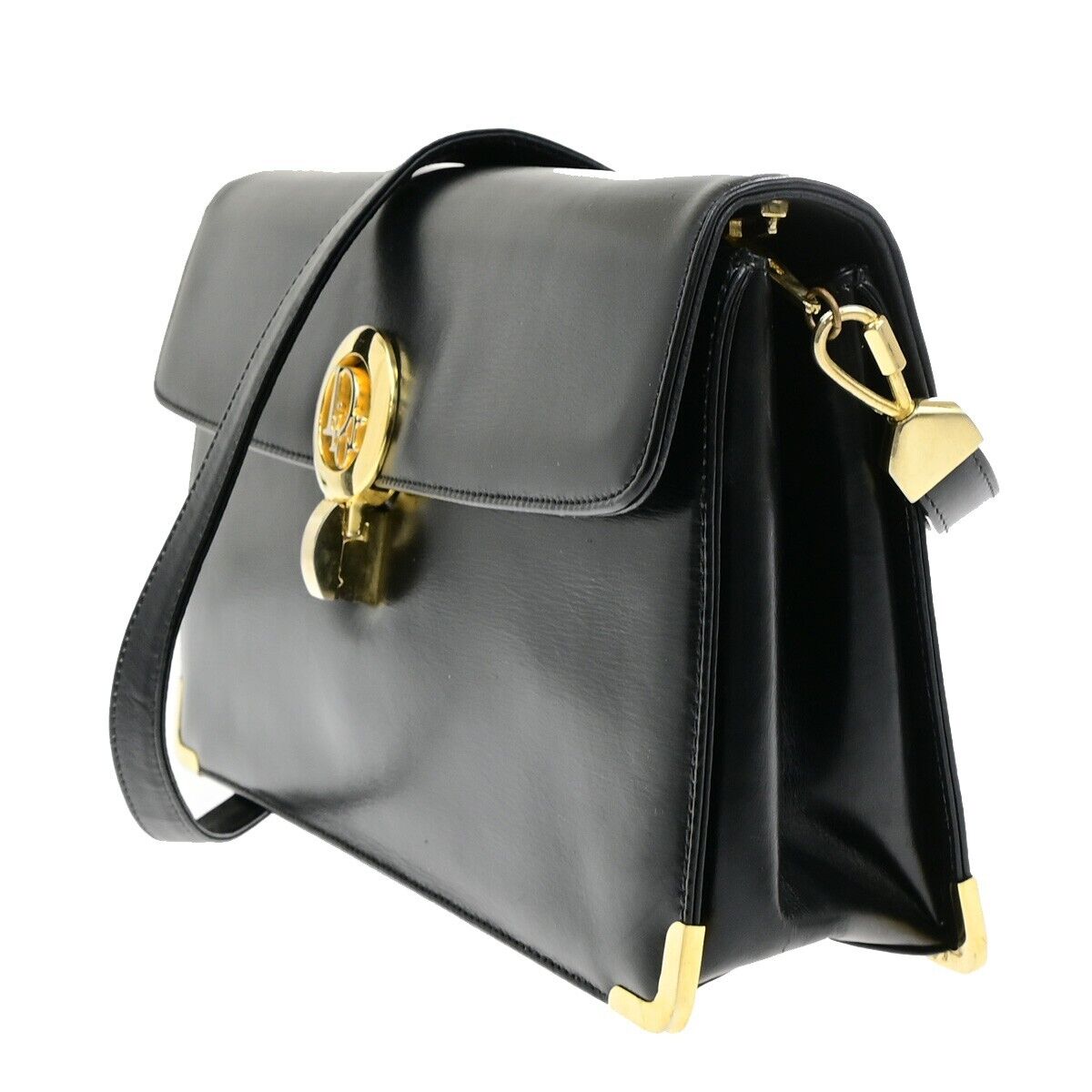 Dior Leather Shoulder Bag (Pre-Owned)