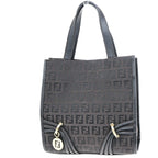 Fendi Zucchino  Canvas Shoulder Bag ()