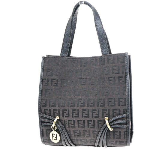 Fendi Zucchino  Canvas Shoulder Bag ()
