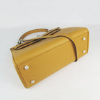Hermes Kelly 32cm Togo Leather Handbag 6108 Yellow Silve