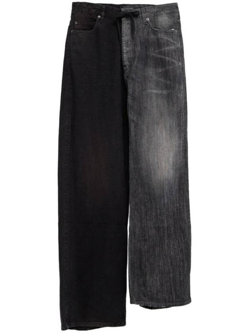 Balenciaga Fifty-Fifty Jeans Black