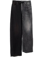 Balenciaga Fifty-Fifty Jeans Black