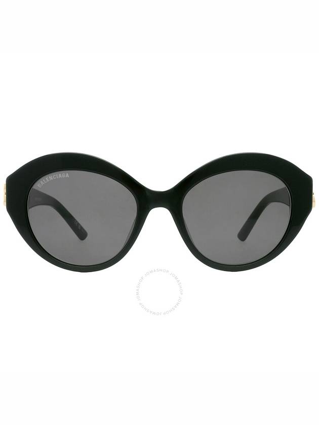 Balenciaga round frame logo sunglasses