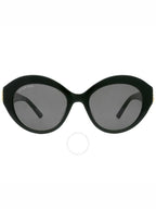 Balenciaga round frame logo sunglasses