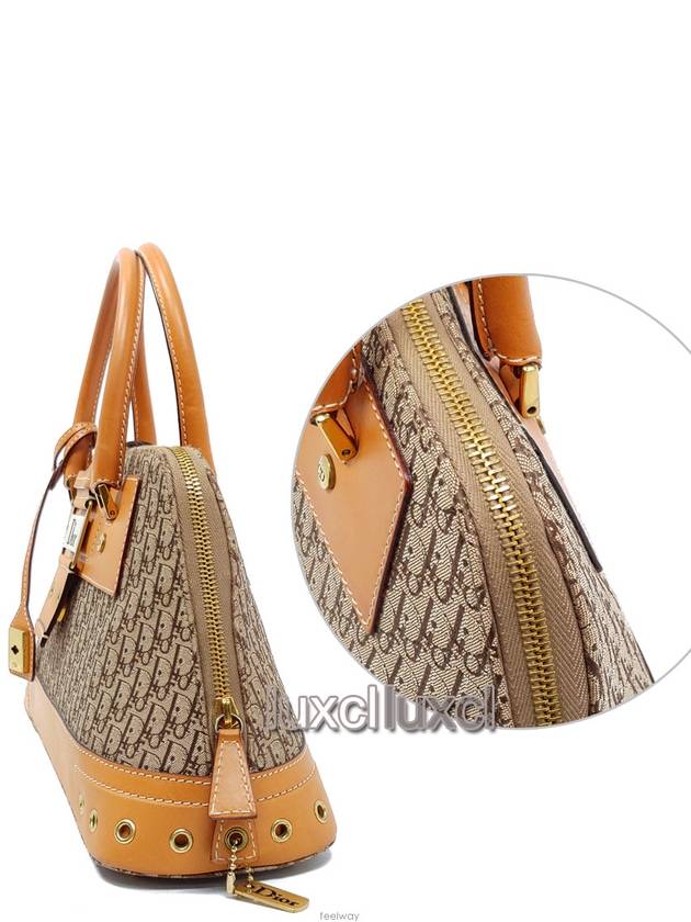Christian street chic vintage tote bag Dior