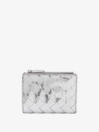 Bottega Veneta 24 ss Laminated Leather Wallet WITH Woven Effect 742330V3QM58101 B0650962272