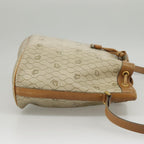 Dior Honeycomb  Canvas Shoulder Bag (Pre-Owned)