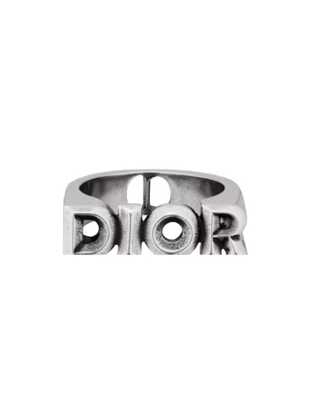 Astero Ring Antique Silver Dior