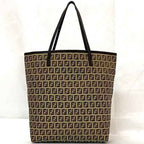 Fendi   Canvas Leather Tote Bag ()