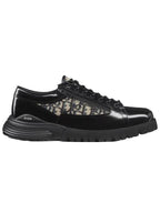 Combat Oblique Jacquard Derby Beige Black Dior