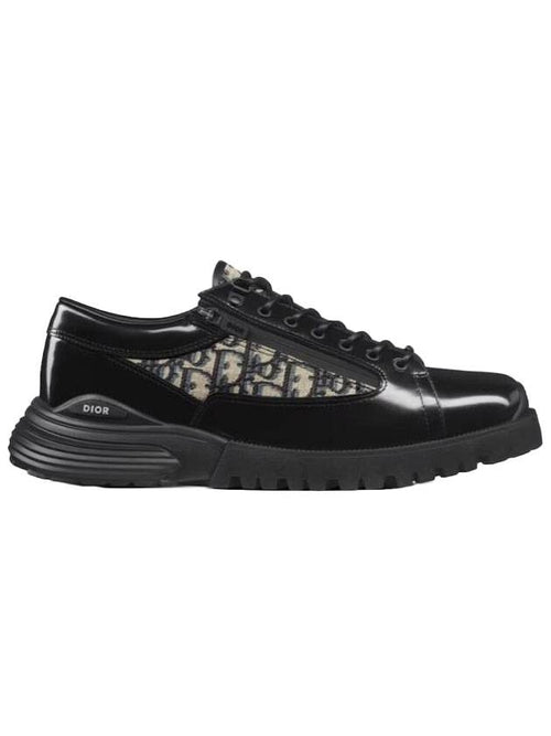 Combat Oblique Jacquard Derby Beige Black Dior