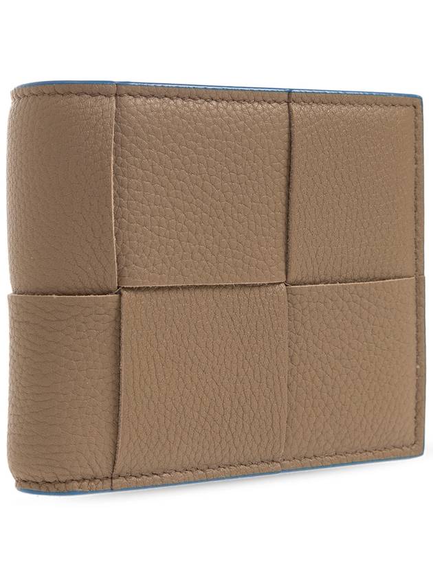 Bottega Veneta Bottega Veneta Leather Bifold Wallet, Men's, Brown