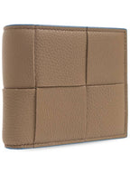 Bottega Veneta Bottega Veneta Leather Bifold Wallet, Men's, Brown