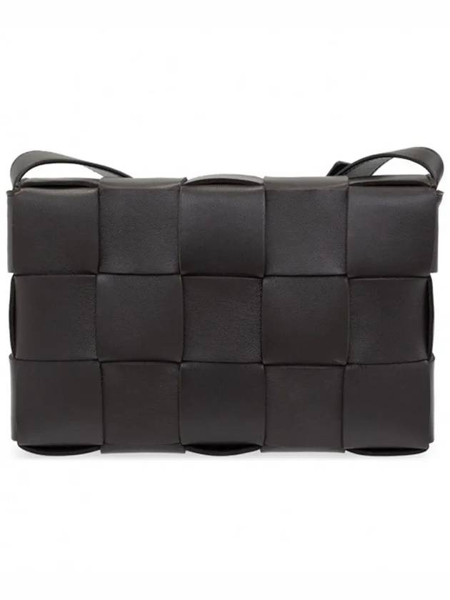 Bottega Veneta Intrecciato Cassette Cross Bag Fondente