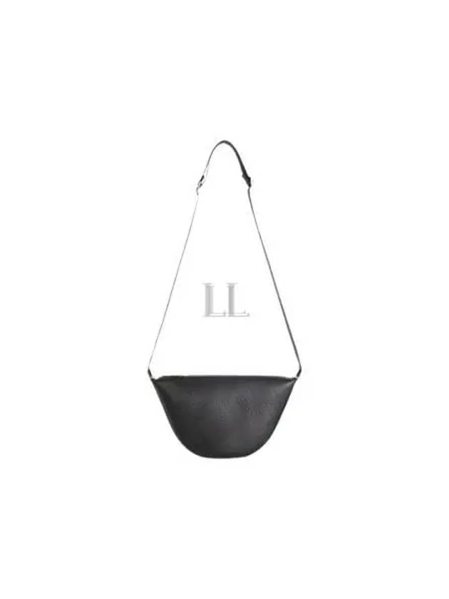 Fendi Roma Melon Small Leather Tote Bag Black