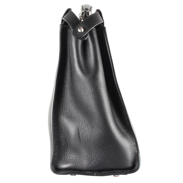 FENDI Black Peekaboo Iconic Fit Bag