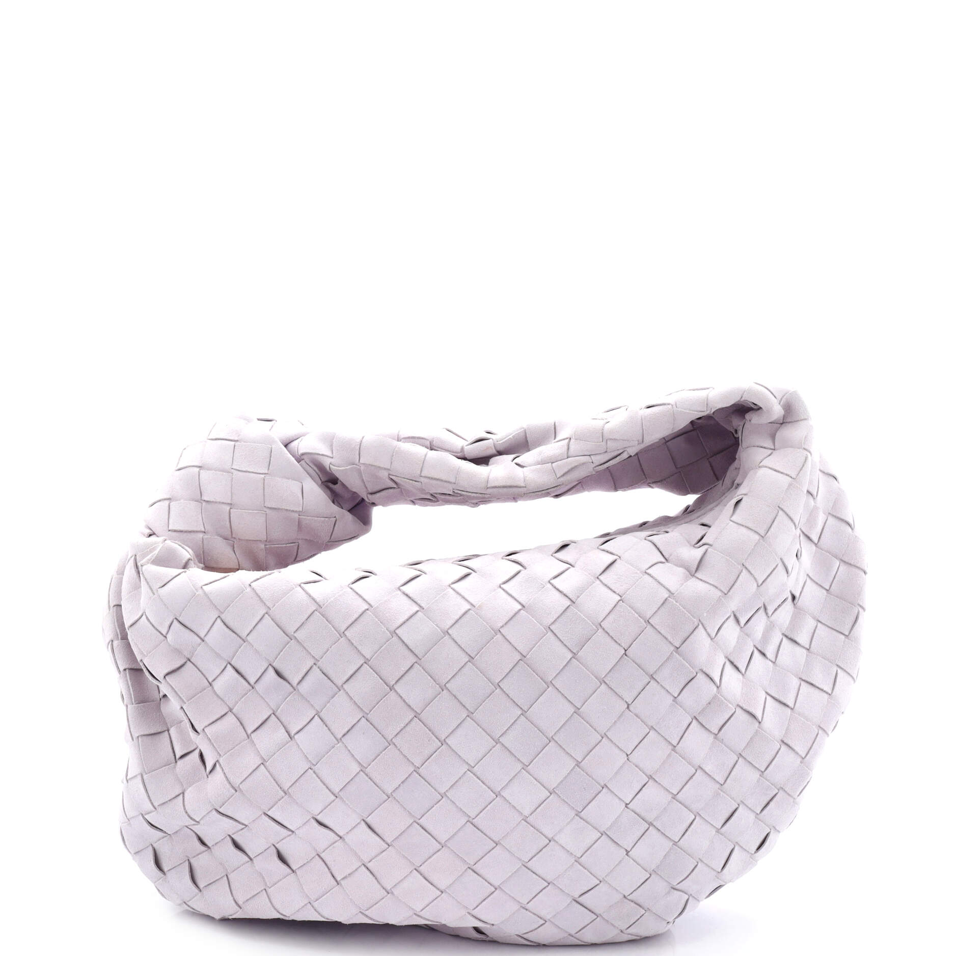 Bottega Veneta Jodie Hobo Intrecciato Suede Teen