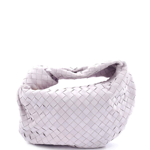 Bottega Veneta Jodie Hobo Intrecciato Suede Teen