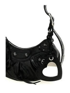 Balenciaga Le Cagole XS Lambskin Shoulder Bag Black