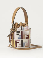 Fendi Mon Tresor FF Embroidered Bucket Bag