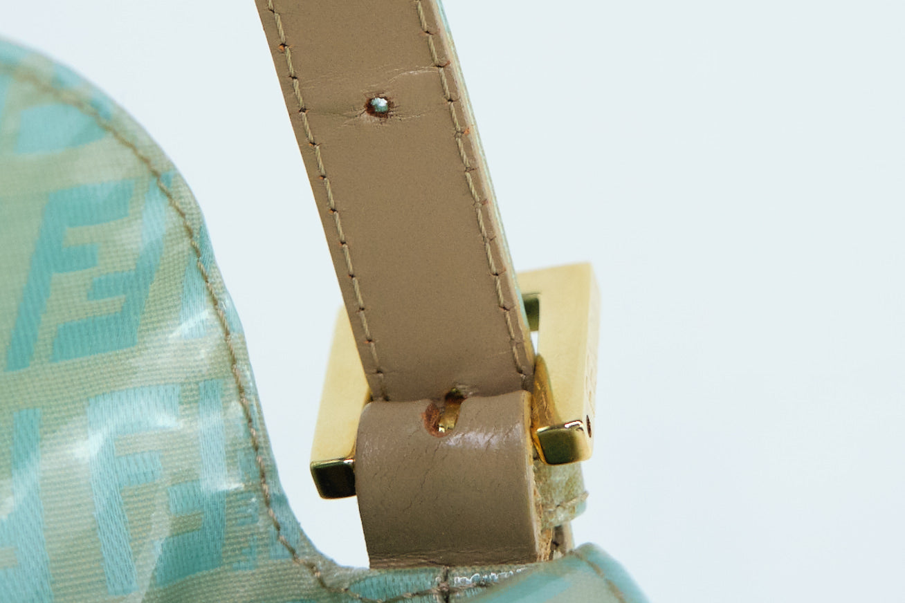 Fendi Zucchino Canvas Bucket Bag - '10s
