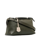 Fendi Byzaway Handbags 2WAY 8BL146 Grey Black Leather  Fendi