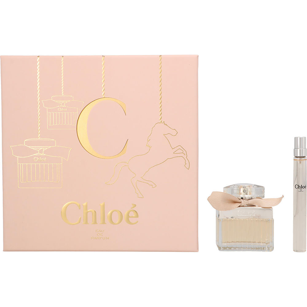 Chloe By Chloe Eau De Parfum Spray 1.7 Oz & Eau De Parfum Spray 0.33 Oz Mini Women
