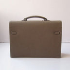 Hermes Briefcases H269 Unisex Grey Handbag