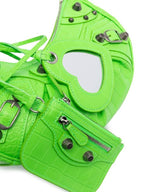 Balenciaga Le Cagol Shoulder Bag Green