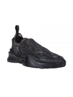 Fendi Flow Low Top Sneakers Black Brown