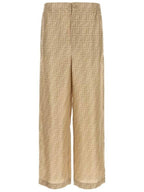 Fendi Fendi Ff Silk Pants