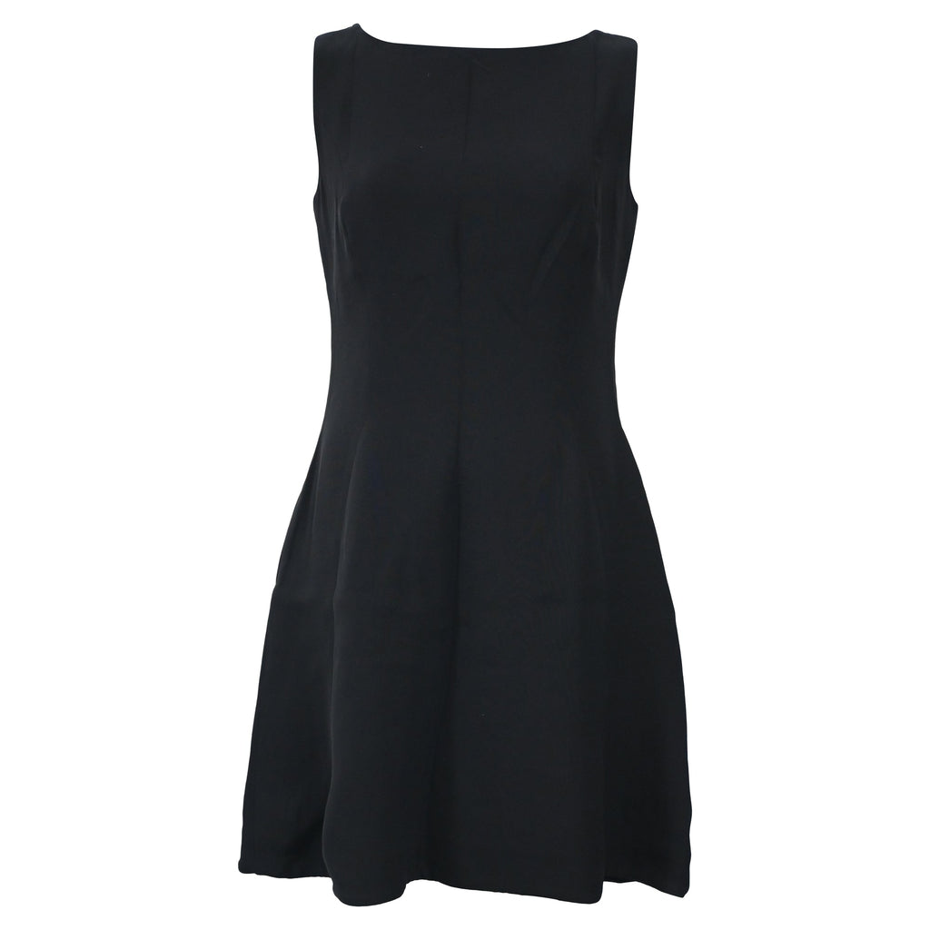 Dior Sleeveless Mini Dress in Black Silk