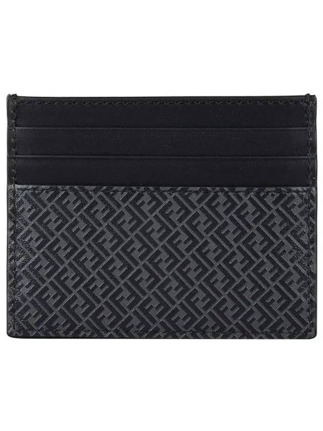 Fendi FF Micro Card Wallet Black